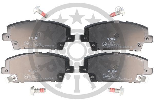 OPTIMAL BP-12386 Fren Sistemleri Fren Balatası - HONDA CIVIC VIII Hatchback (FN, FK) uyumlu
