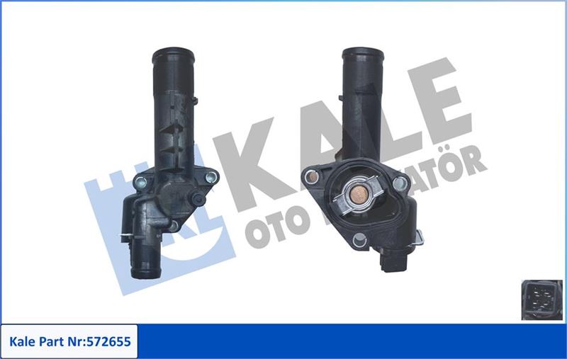 KALE OTO RADYATÖR 572655 Motor Termostat - RENAULT SCÉNIC III (JZ0/1_) uyumlu