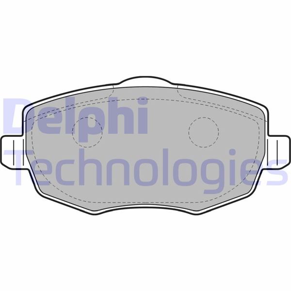 DELPHI LP2064 Fren Sistemleri Fren Balatası - LANCIA YPSILON (843_) uyumlu