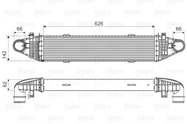 VALEO 818617 Motor Turbo Radyatörü - MERCEDES-BENZ C-SERISI (W204) uyumlu