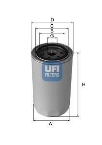 Yağ Filtresi - UFI - 23.295.00 Ürün Görseli