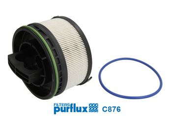 PURFLUX C876 Yakıt Sistemi Yakıt Filtresi - MERCEDES-BENZ E-SERISI (W213) uyumlu