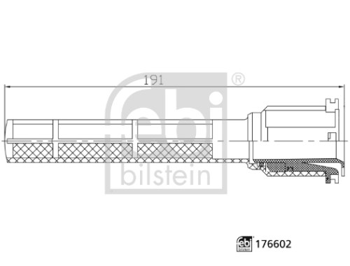 FEBI BILSTEIN 176602 Emme & Egzoz Sistemi Adblue Modülü - VOLVO FH16 II uyumlu
