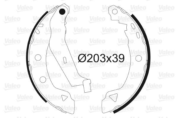 VALEO 562589 Fren Sistemleri Fren Pabucu - ALFA ROMEO 145 (930_) uyumlu