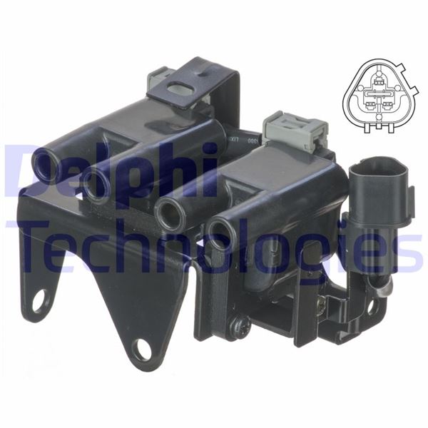 DELPHI GN10531-12B1 Ateşleme Sistemi Ateşleme Bobini - HYUNDAI i10 I (PA) uyumlu
