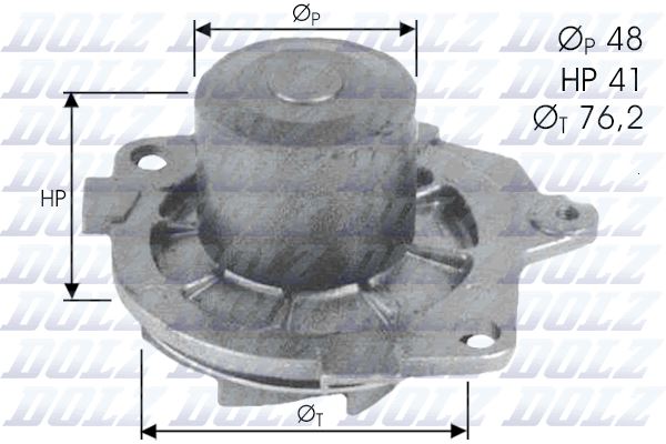 DOLZ S314 Motor Devirdaim - LANCIA KAPPA (838_) uyumlu