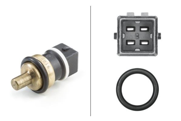 HELLA 6PT 358 058-201 Elektrik Sistemi Sensörler - AUDI CABRIOLET B3 (8G7) uyumlu
