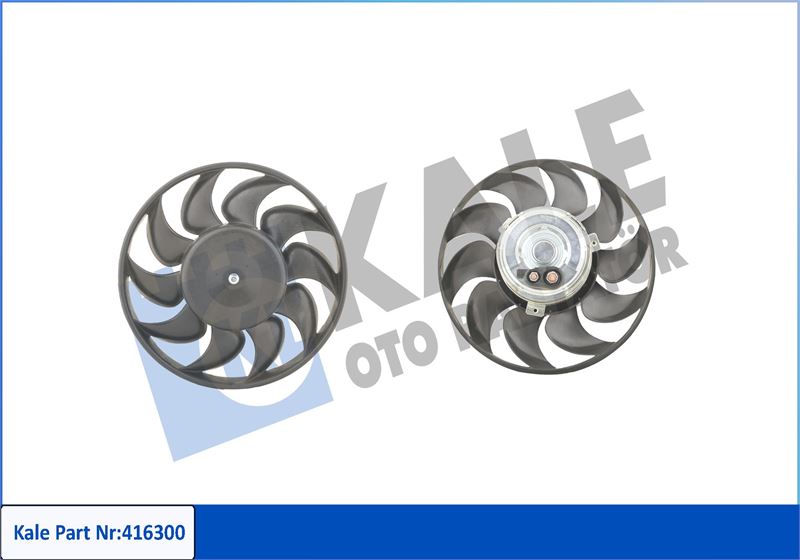 KALE OTO RADYATÖR 416300 Soğutma Sistemi Fan - VW TRANSPORTER T4 Minibüs/Otobüs (70B, 70C, 7DB, 7DK, 70J, 70K, uyumlu