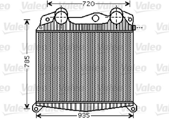 VALEO 818741 Motor Turbo Radyatörü - MAN TGS I uyumlu