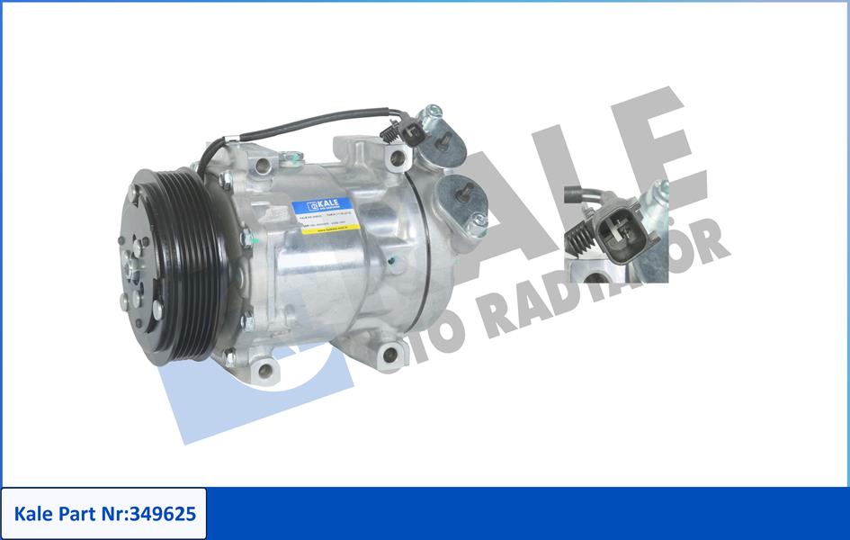 KALE OTO RADYATÖR 349625 İklimlendirme Sistemi Kompresör Parçaları - FORD FOCUS II Turnier (DA_, FFS, DS) uyumlu