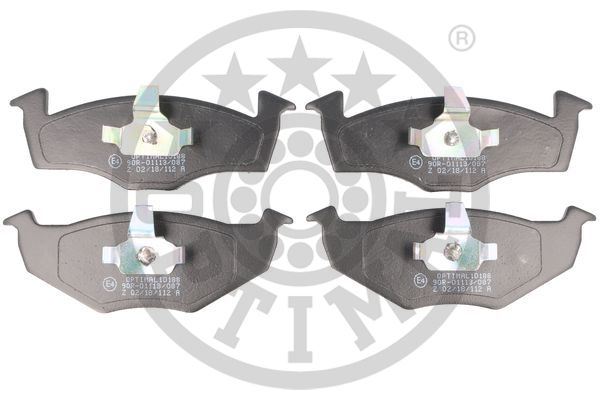 OPTIMAL BP-10188 Fren Sistemleri Fren Balatası - VW GOLF III (1H1) uyumlu