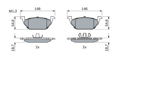 BOSCH 0 986 424 364 30-GRP-0 986 424 364 Ürün Görseli