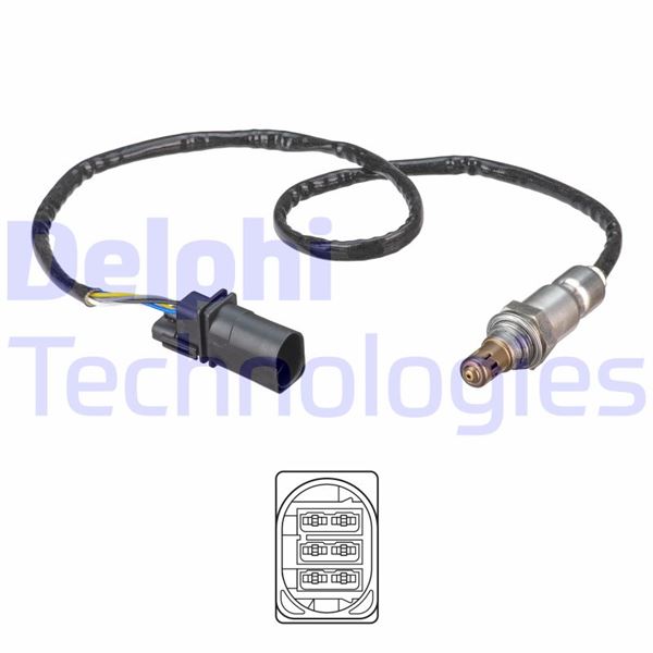 DELPHI ES21303-12B1 Emme & Egzoz Sistemi Egzoz Sensörleri - VAUXHALL ZAFIRA Mk III (P12) uyumlu