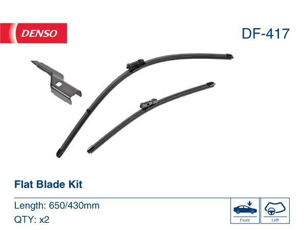 DENSO DF-417 Kaporta & Gövde Parçaları Cam Silecek Mekanizması - PEUGEOT 508 II (FB_, FH_, F3_) uyumlu