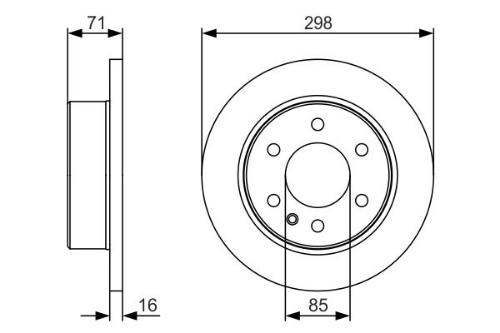 BOSCH 0 986 479 S05 30-GRP-0 986 479 S05 Ürün Görseli