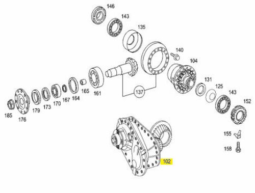 Def Buatı - MERCEDES ORIJINAL - XVV70800121 Ürün Görseli