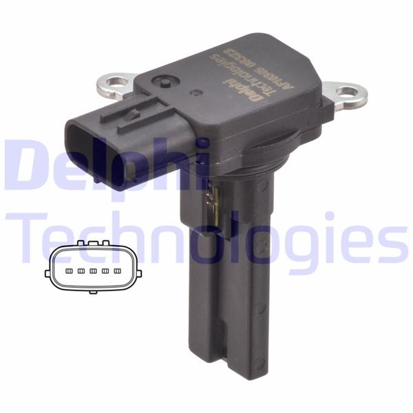 DELPHI AF10345-12B1 Motor Hava Kütle Ölçer (MAF Sensörü) - SUBARU FORESTER (SH_) uyumlu