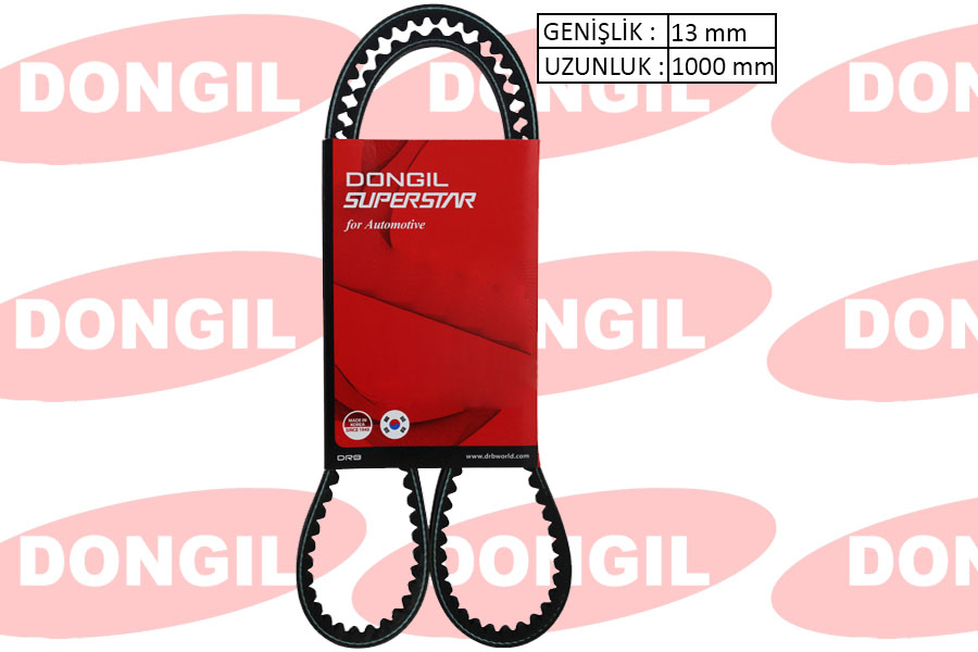 V Kayışı - DONGIL - 13X1000 Ürün Görseli