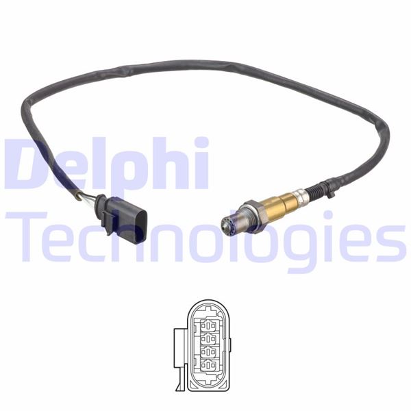 DELPHI ES21273-12B1 Emme & Egzoz Sistemi Egzoz Sensörleri - SEAT LEON ST (5F8) uyumlu
