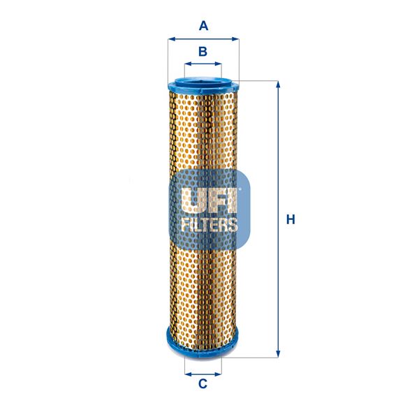 UFI 27.729.00 Motor Hava Filtresi - ALFA ROMEO ALFETTA (116_) uyumlu