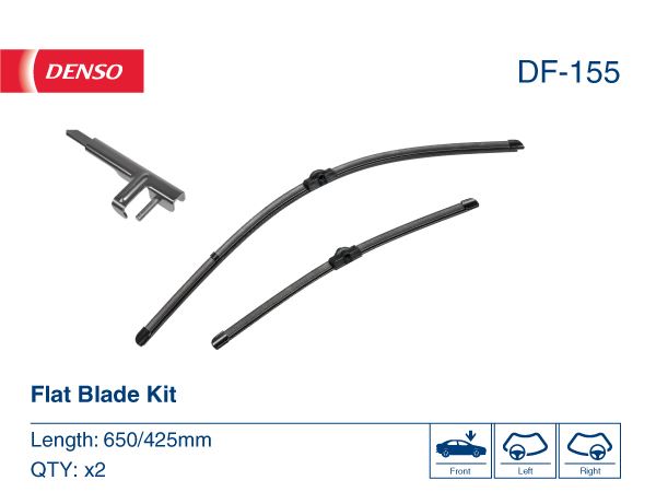 DENSO DF-155 Kaporta & Gövde Parçaları Cam Silecek Mekanizması - BMW 6 Coupe (F13) uyumlu