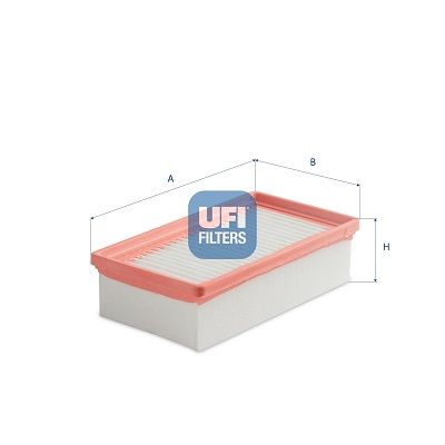 UFI 30.E58.00 Motor Hava Filtresi - RENAULT CAPTUR I (J5_, H5_) uyumlu