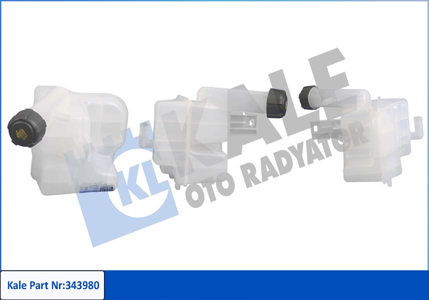 KALE OTO RADYATÖR 343980 Soğutma Sistemi İmbusat Deposu - RENAULT LAGUNA II (BG0/1_) uyumlu