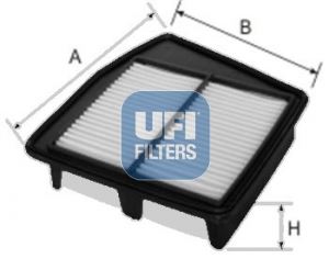 UFI 30.408.00 Motor Hava Filtresi - HONDA ACCORD VIII (CU) uyumlu