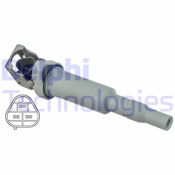 DELPHI GN10586-12B1 Ateşleme Sistemi Ateşleme Bobini - BMW 6 (E63) uyumlu