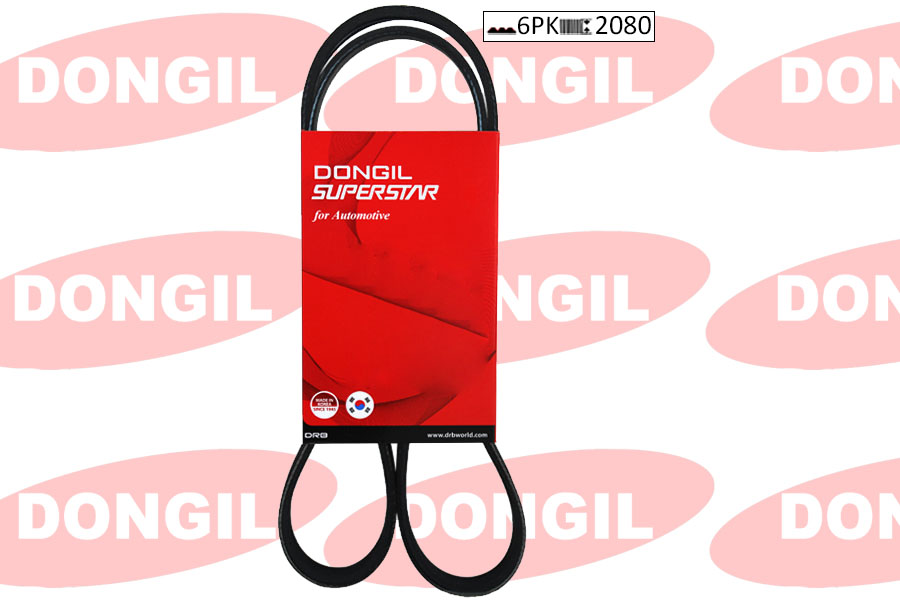 Kanallı V kayışı - DONGIL - 6PK2080 Ürün Görseli