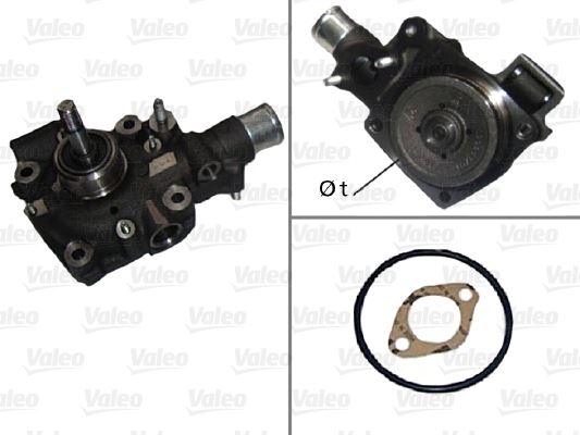 VALEO 506304 Motor Devirdaim - IVECO DAILY II Platform şasi uyumlu