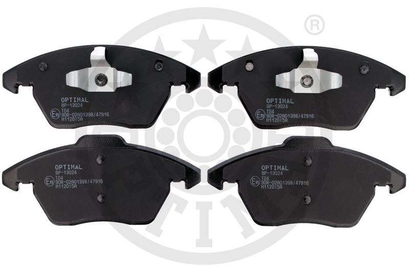 OPTIMAL BP-13024 Fren Sistemleri Fren Balatası - SEAT IBIZA IV (6J5, 6P1) uyumlu