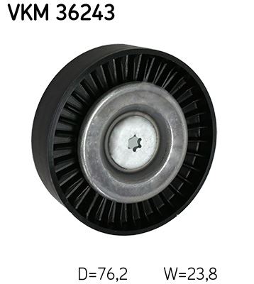 SKF VKM 36243 Motor Yönlendirme & Kılavuz Makarası - VOLVO V60 I (155) uyumlu