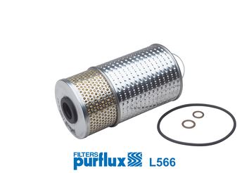 PURFLUX L566 Motor Yağ Filtresi - MERCEDES-BENZ 190 (W201) uyumlu
