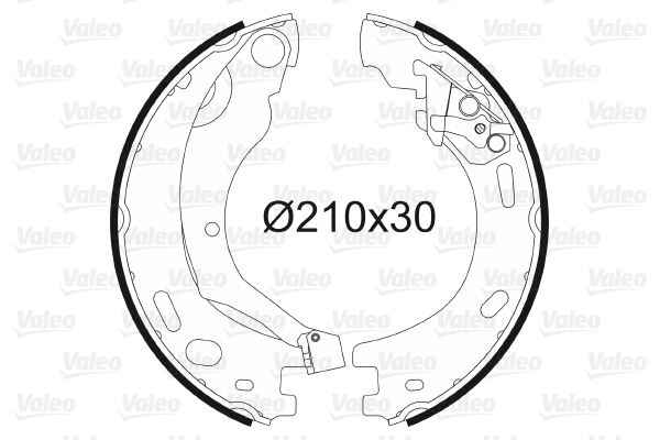 VALEO 564200 Fren Sistemleri El Fren Kolu - LAND ROVER DISCOVERY IV (L319) uyumlu