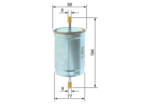 BOSCH 0 450 905 216 Yakıt Sistemi Yakıt Filtresi - VOLVO 850 (854) uyumlu