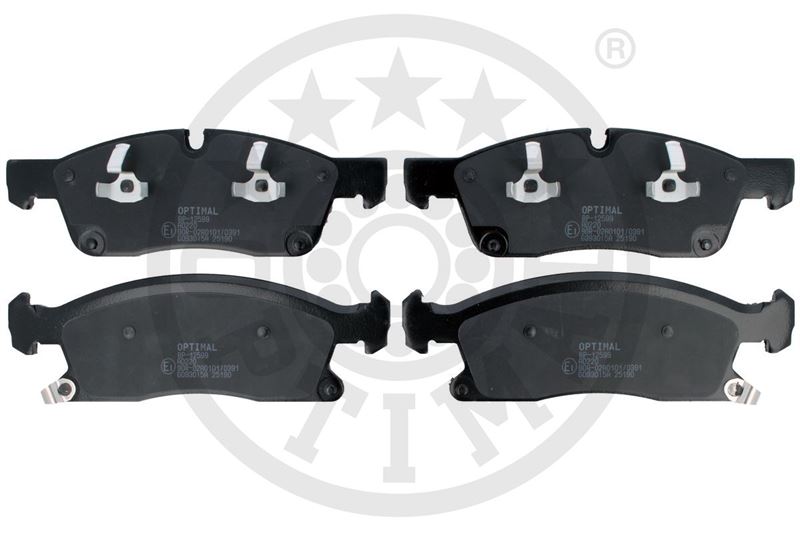 OPTIMAL BP-12599 Fren Sistemleri Fren Balatası - JEEP GRAND CHEROKEE IV (WK, WK2) uyumlu