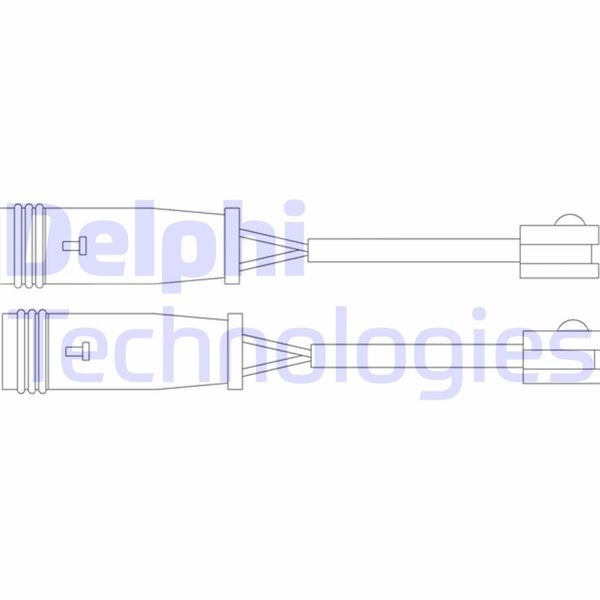 DELPHI LZ0199 Fren Sistemleri Aşınma Göstergesi - VW CRAFTER 30-50 Panelvan/Van (2E_) uyumlu