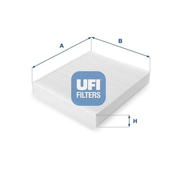 UFI 53.102.00 İklimlendirme Sistemi Polen Filtresi - FORD MONDEO IV Turnier (BA7) uyumlu