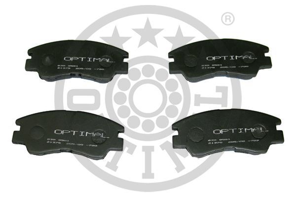 OPTIMAL BP-09581 Fren Sistemleri Fren Balatası - MITSUBISHI PAJERO I Canvas Top (L04_G) uyumlu