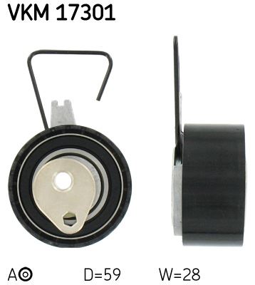 SKF VKM 17301 Motor Kayış Kasnağı - ROVER 400 II Hatchback (RT) uyumlu
