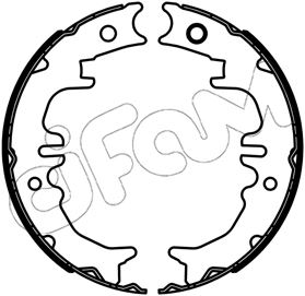 CIFAM 153-688 Fren Sistemleri El Fren Kolu - TOYOTA HIGHLANDER / KLUGER (_U4_) uyumlu