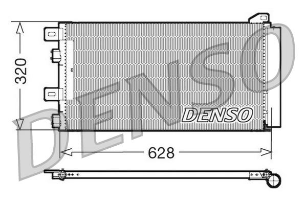 DENSO DCN05101 İklimlendirme Sistemi Klima Radyatörü - MINI MINI (R50, R53) uyumlu