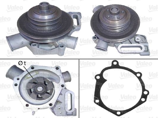 VALEO 506178 Motor Devirdaim - CITROËN CX II uyumlu