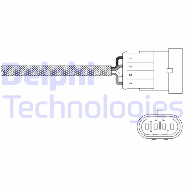 DELPHI ES20344-12B1 Emme & Egzoz Sistemi Egzoz Sensörleri - FIAT DUCATO Panelvan/Van (250_) uyumlu