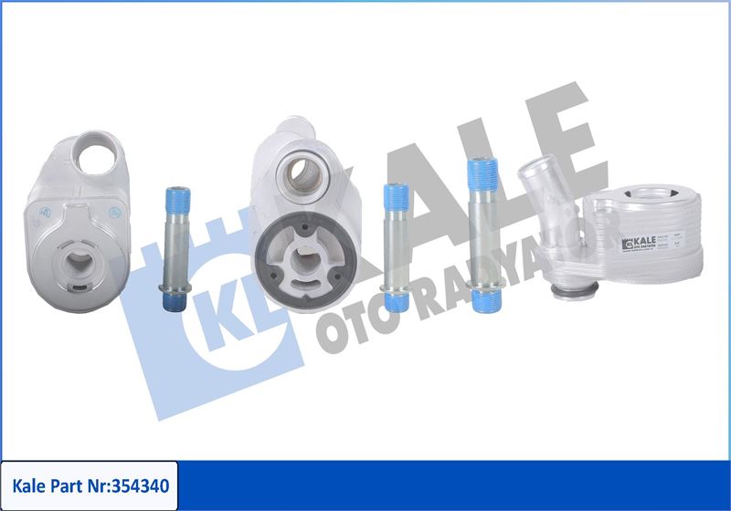 KALE OTO RADYATÖR 354340 Motor Yağ Soğutucusu - IVECO DAILY IV Minibüs/Otobüs uyumlu