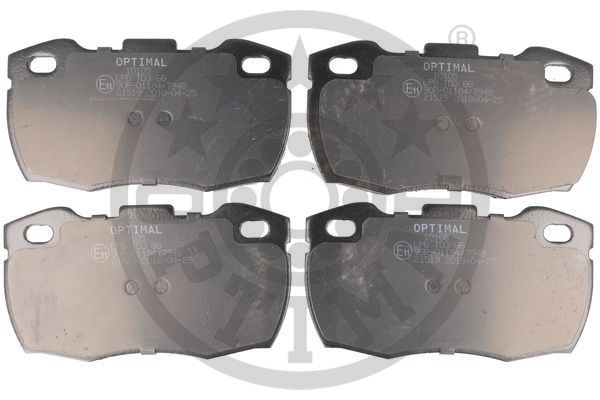 OPTIMAL BP-10105 Fren Sistemleri Fren Balatası - LAND ROVER 110/127 (LDH) uyumlu