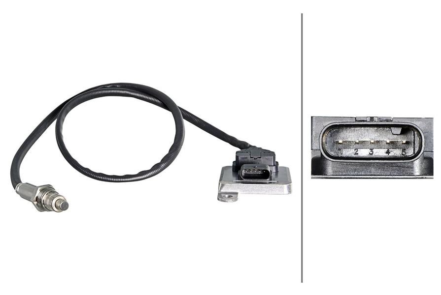 HELLA 6PN 358 307-141 Emme & Egzoz Sistemi Egzoz Sensörleri - MERCEDES-BENZ CLS (C218) uyumlu
