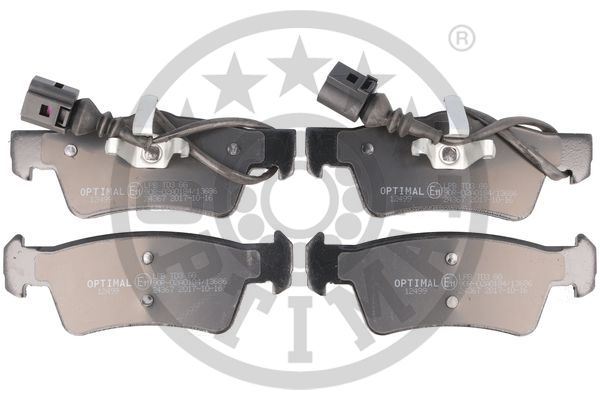 OPTIMAL BP-12499 Fren Sistemleri Fren Balatası - VW TOUAREG (7LA, 7L6, 7L7) uyumlu