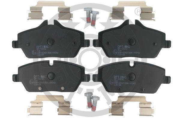OPTIMAL BP-12232 Fren Sistemleri Fren Balatası - MINI MINI (R56) uyumlu